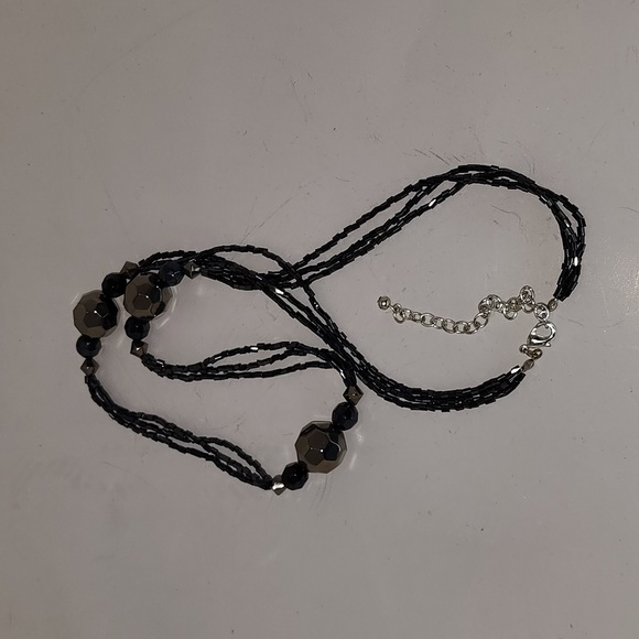 VTG Glass Seed Bead Necklace - Picture 11 of 12